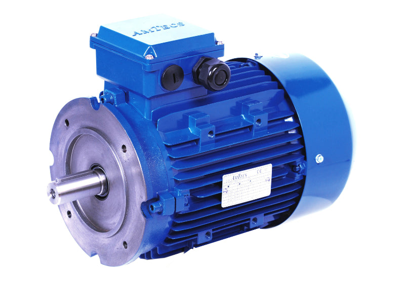 Amtecs 15kW (20HP) Three Phase Motor 4-Pole (1500 rpm) 160 Frame - Aluminium
