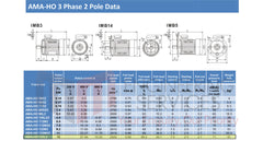 15.0kW Three Phase Motor 2 Pole (3000RPM) 132L Frame (INCREASED OUTPUT)