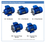 3.7KW (5HP) Single Phase Motor 2 Pole (3000RPM) 112 Frame